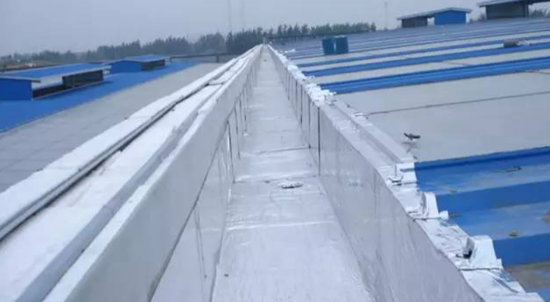 洪梅镇办公楼屋面防水案例